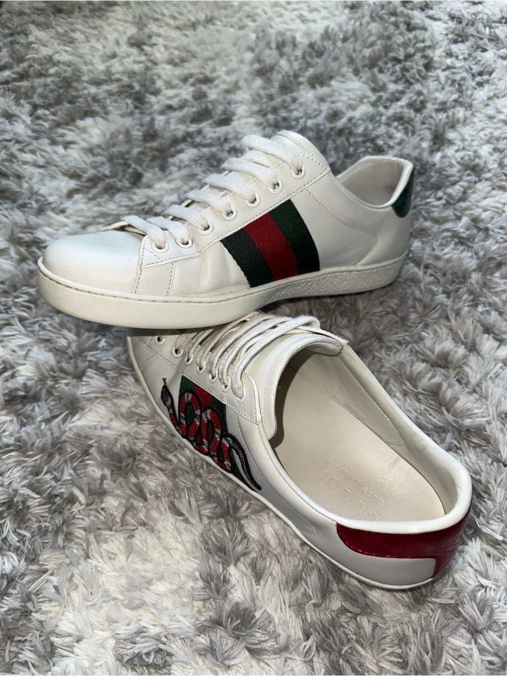 Gucci Ace Sneaker - Embroidered Snake (mens)